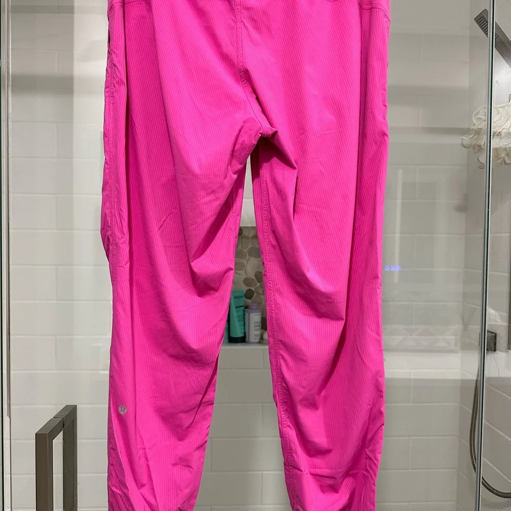 lululemon athletica Bright Pink Track Joggers - Picture 2 of 10